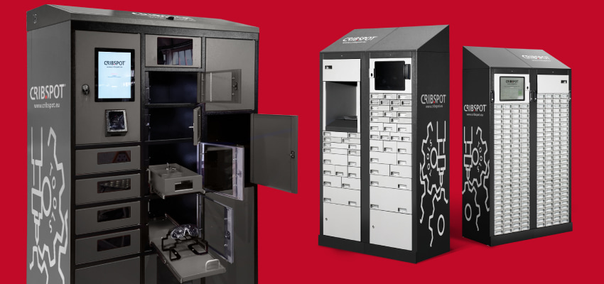 Automaty vendingowe BHP od Cribspot Automaty vendingowe